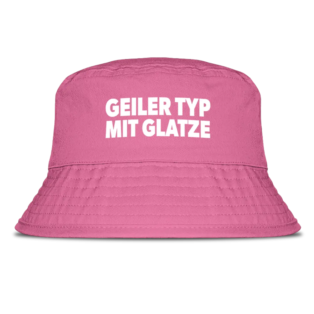 Geiler Typ mit Glatze: ein Fischerhut mit Selbstbewusstsein